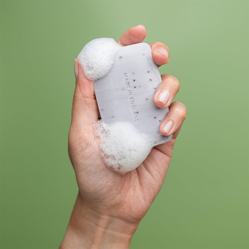 REVITALE semillas amapola azul exfoliación suave para una piel más limpia