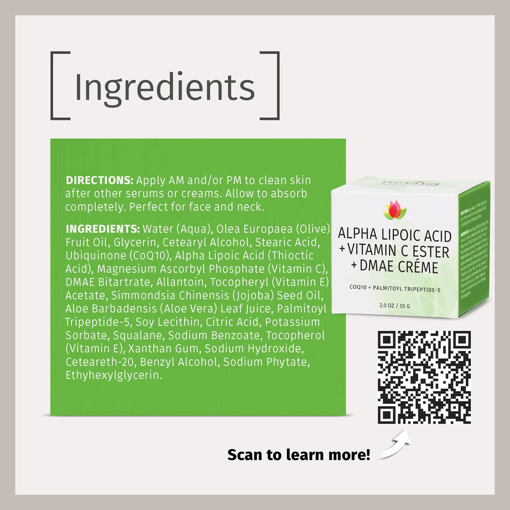 Vitamina C Ester en Reviva Labs para brillo natural