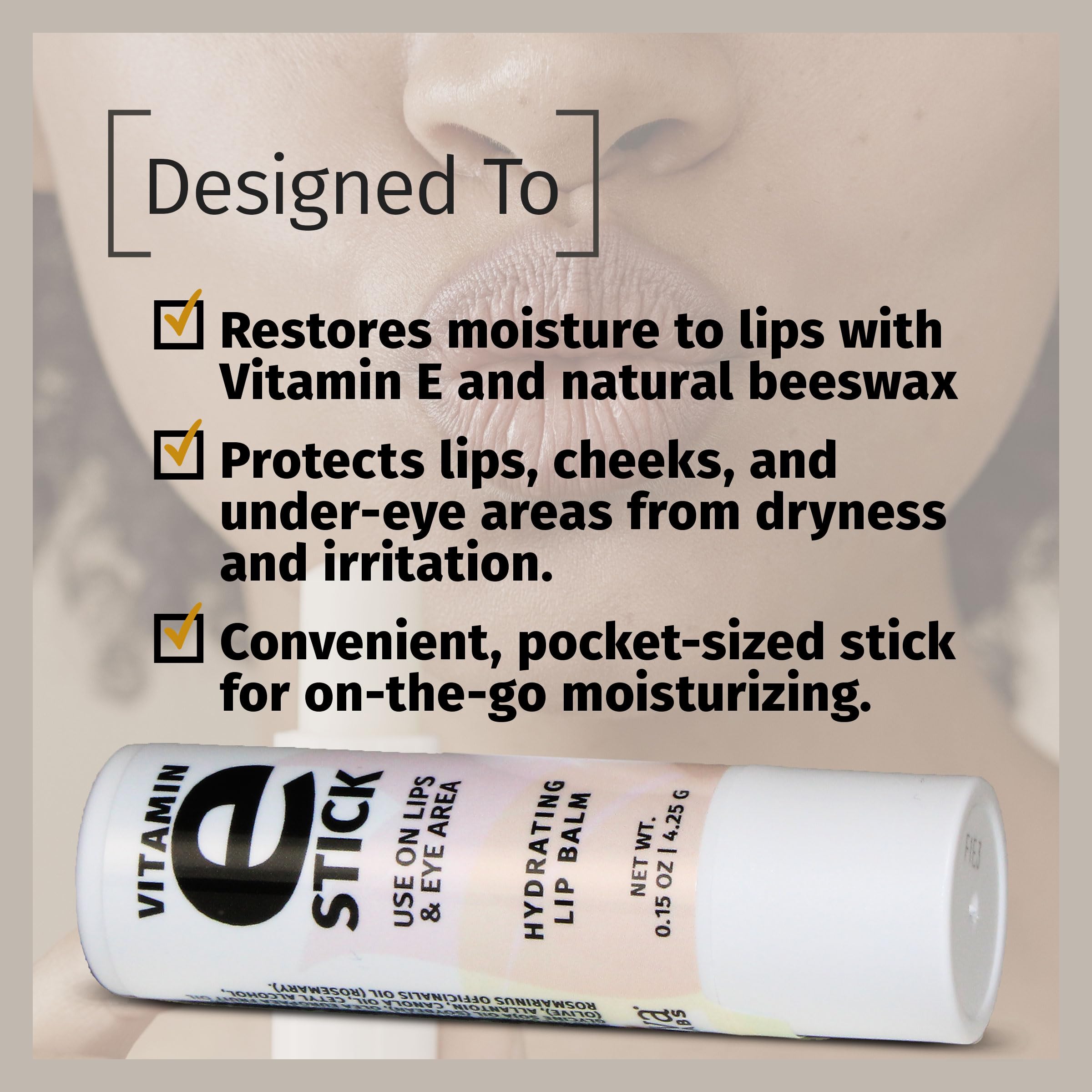 Lightweight non-greasy formula glides on without residue.