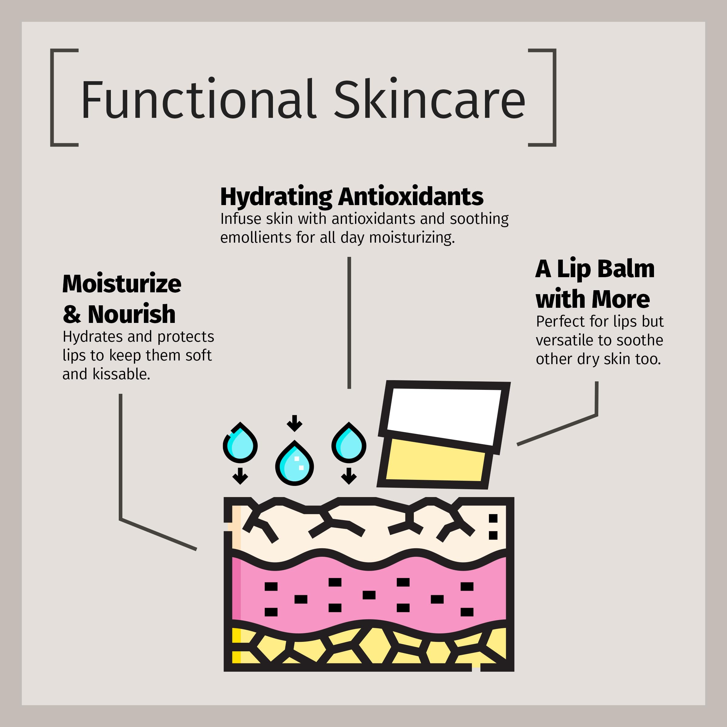 Pack of six Reviva Labs sticks for consistent daily moisture.