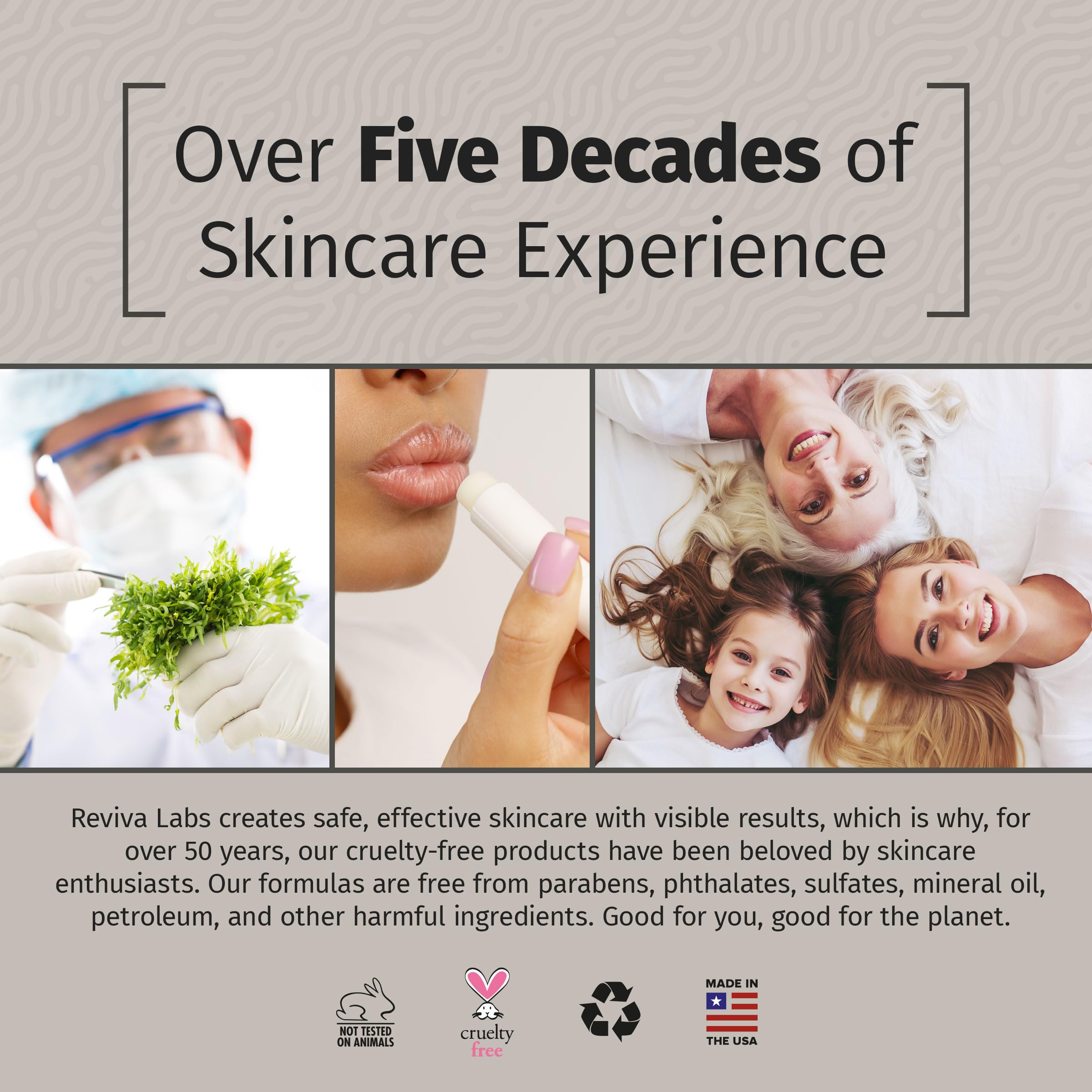 Beeswax and shea butter nourish skin with a gentle botanical blend.