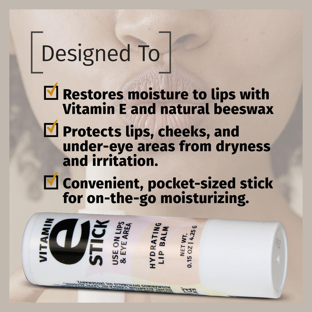 Reviva Labs Vitamina E Stick facilita aplicación bajo los ojos para hidratación suave