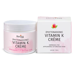 Reviva Labs Vitamina K crema contusiones mejora la apariencia de la piel.