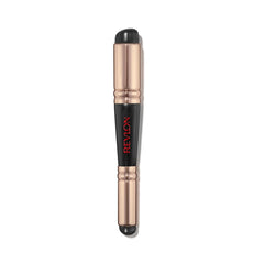 REVLON aplicador gel de doble extremo para aplicación precisa y suave en labios y ojos.