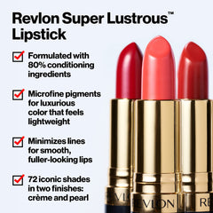 REVLON barra labios color rico para tonos intensos sin peso.