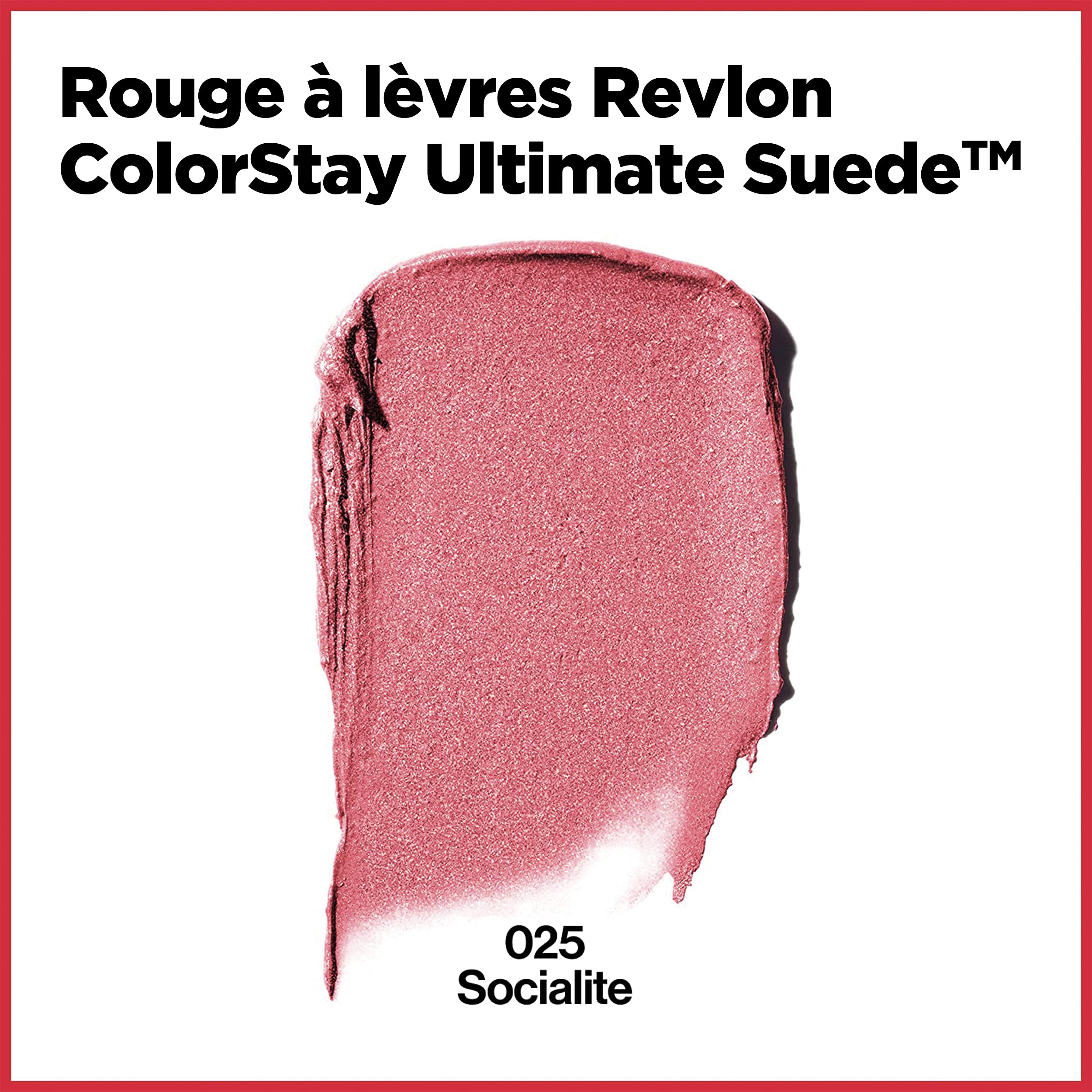REVLON ColorStay Ultimate Suede Socialite, acabado aterciopelado para un aspecto sofisticado