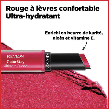 REVLON ColorStay Ultimate Suede Socialite, envase compacto para bolso y retoques