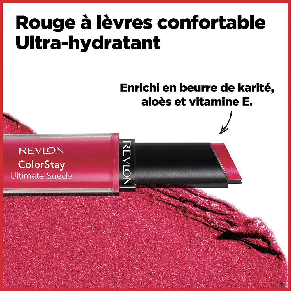 REVLON ColorStay Ultimate Suede Socialite, envase compacto para bolso y retoques