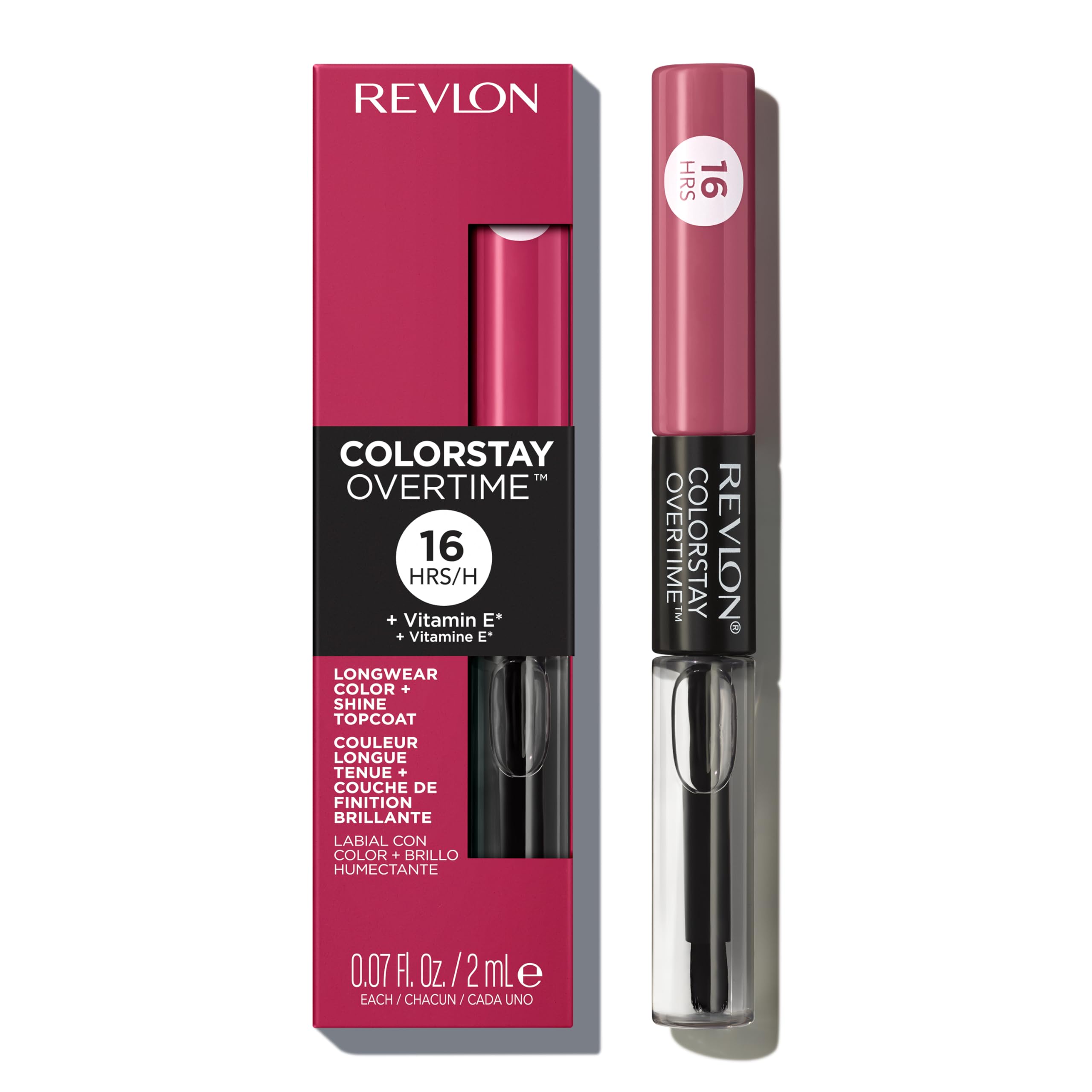 Brillo claro de REVLON con vitamina E para hidratación diaria