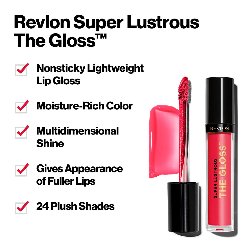 REVLON brillo labial rosa-nieve hidratación duradera