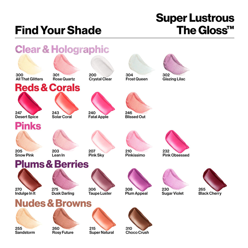 REVLON Brillo de labios Rose Quartz efecto duradero sin pegajosidad.