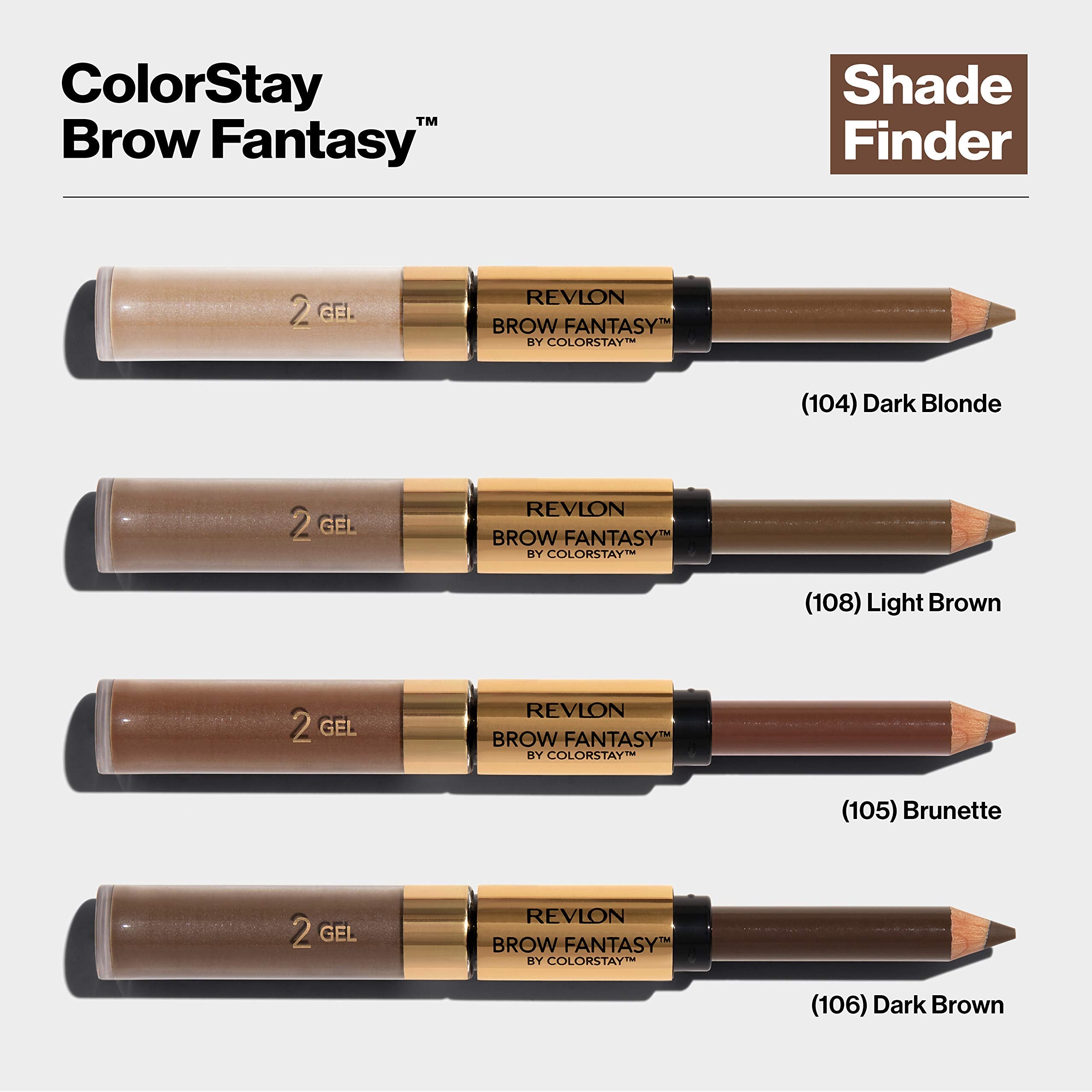 REVLON Brow Fantasy: aplicación suave y difuminada para cejas pulidas.