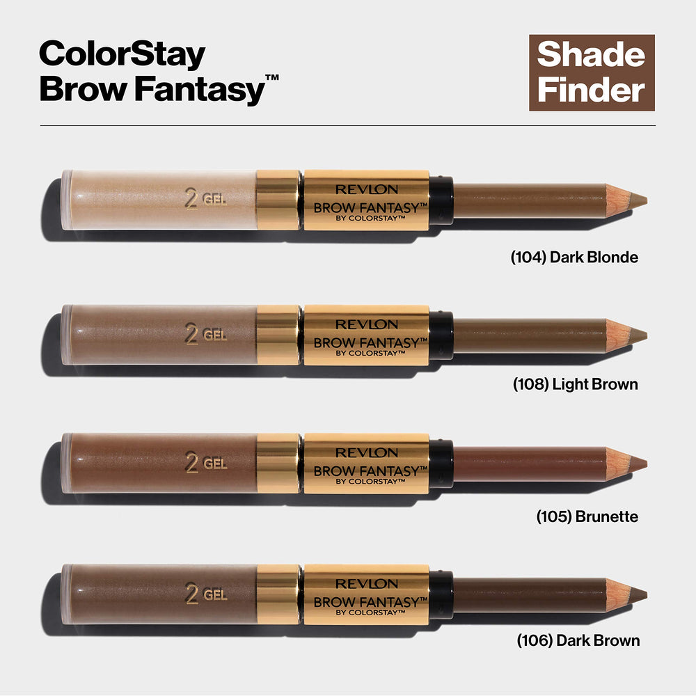 REVLON Brow Fantasy: aplicación suave y difuminada para cejas pulidas.