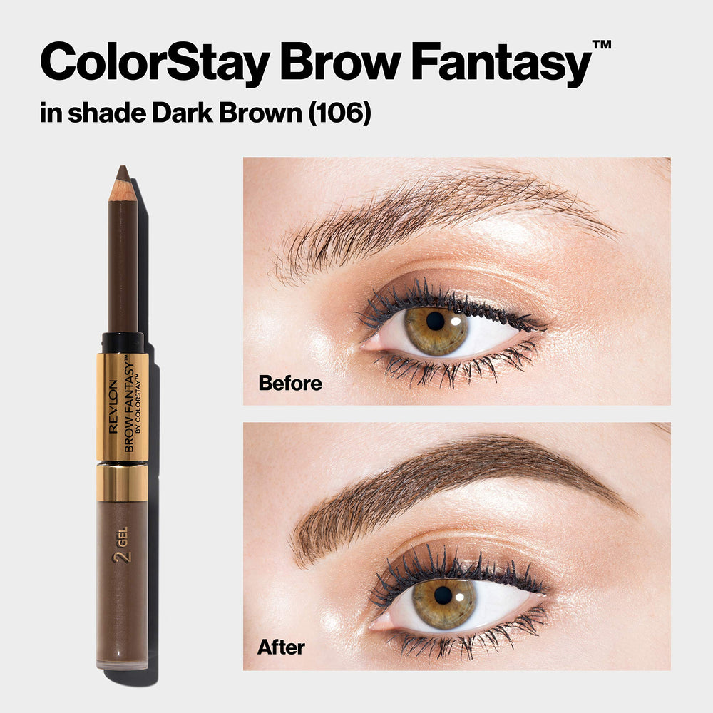 REVLON Brow Fantasy: tono natural para definición discreta de cejas.