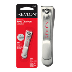 REVLON Catch-All corta uñas curva para cortes precisos y limpios