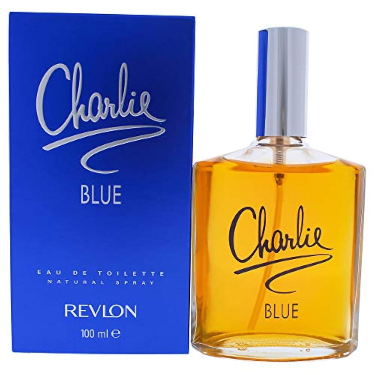 Revlon Charlie Blue: botella de perfume elegante para uso diario y ocasiones especiales.
