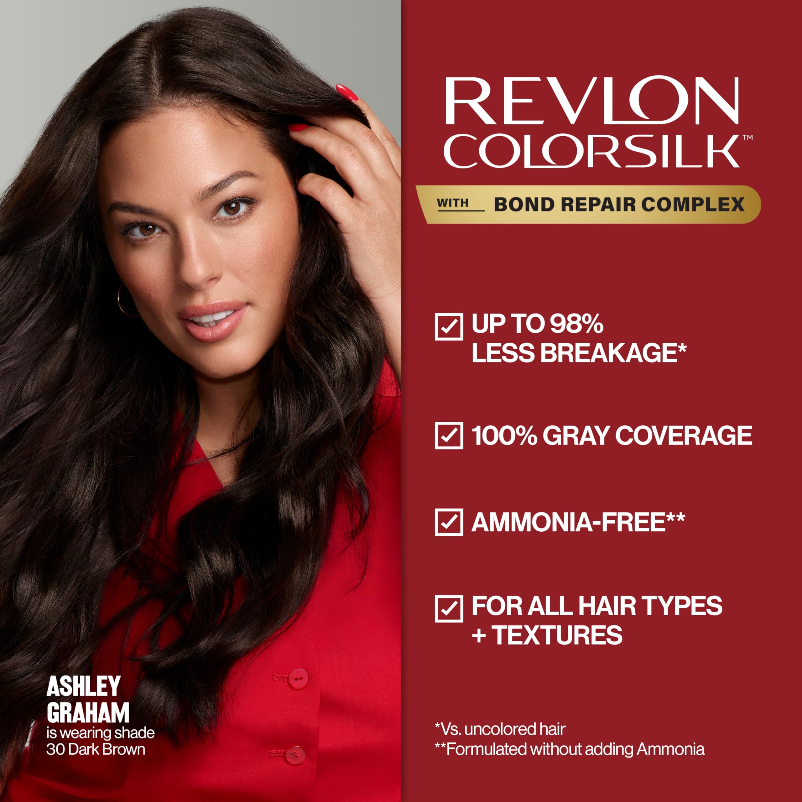 Aplicador práctico de ColorSilk para una aplicación limpia.