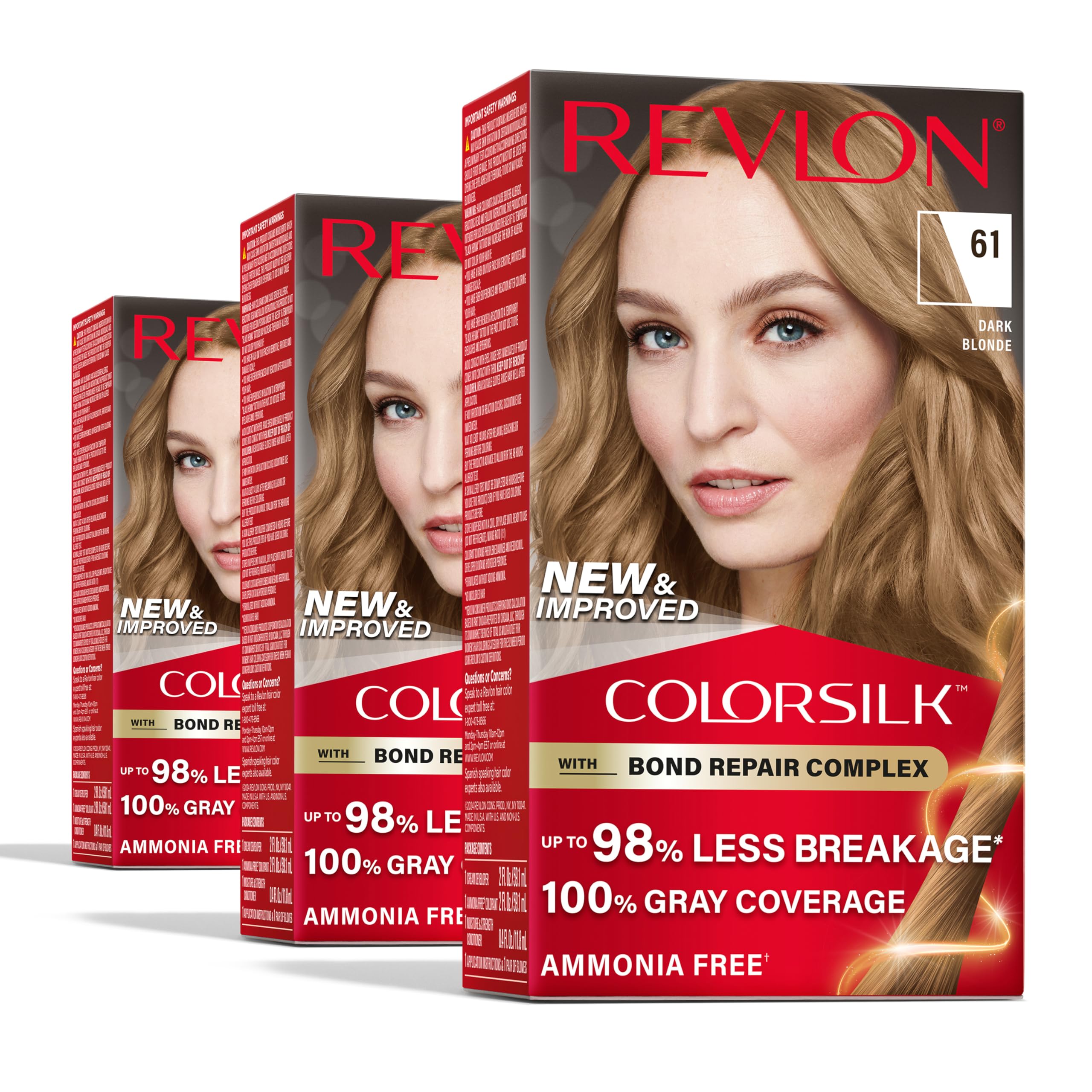 REVLON ColorSilk: caja de tinte lista para usar con fórmula suave