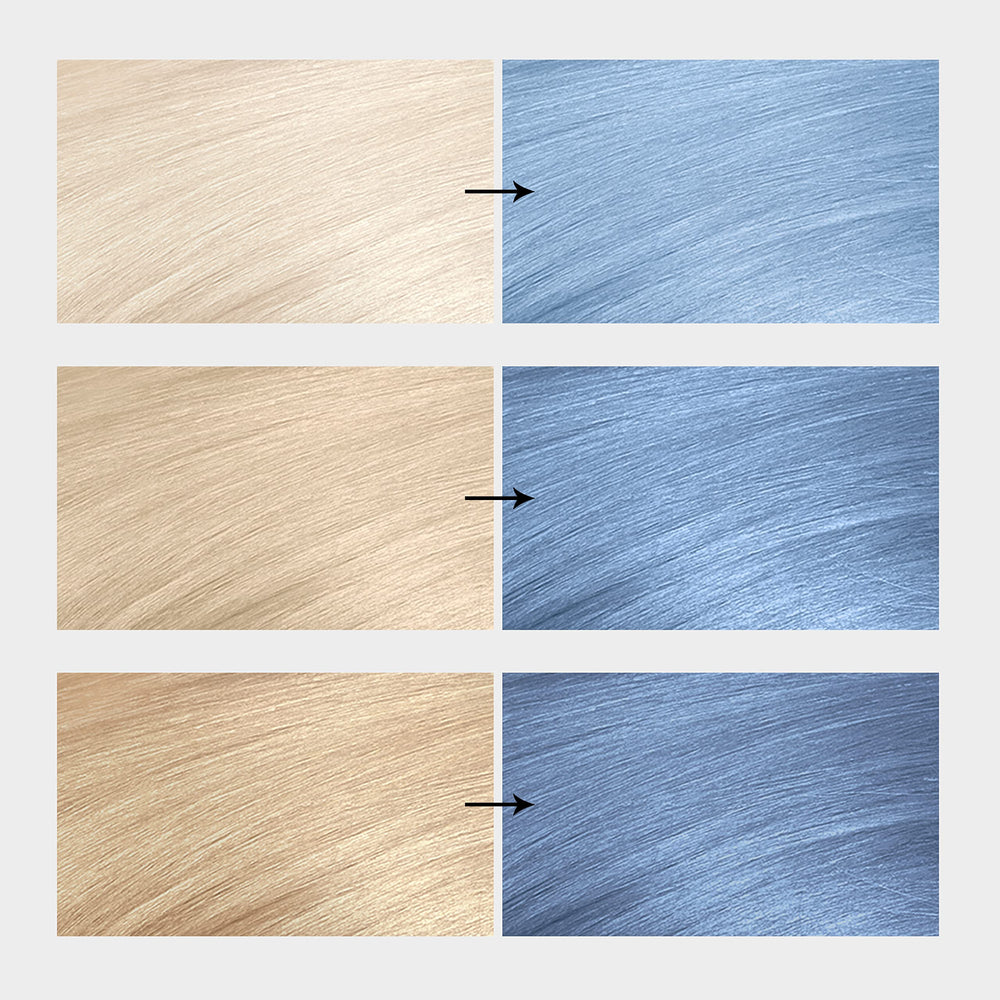 REVLON ColorSilk Digitones tono 91D azul plateado para look moderno.