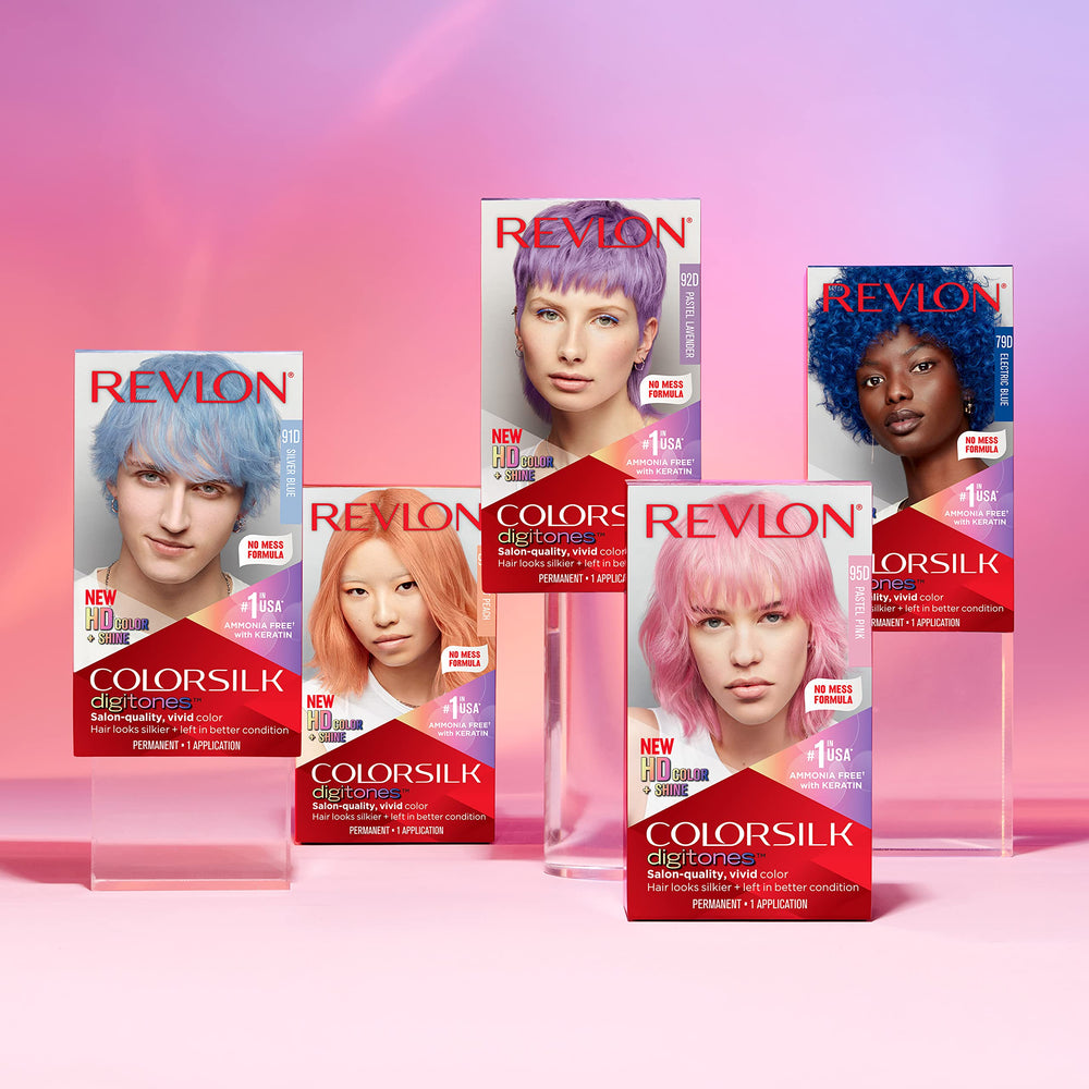 Revlon ColorSilk Digtones Pastel Lavanda: acabado de salón en casa.