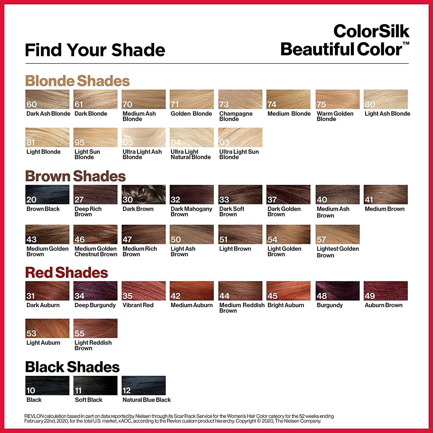 REVLON Colorsilk: enriquecido con keratina y aminoácidos de seda para cabello más saludable.