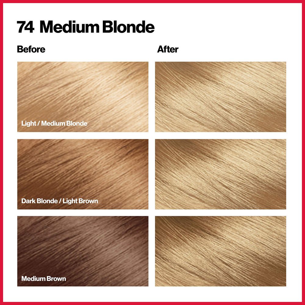 Revlon ColorSilk keratina y aminoácidos para cabello más suave.