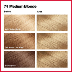 Revlon ColorSilk keratina y aminoácidos para cabello más suave.