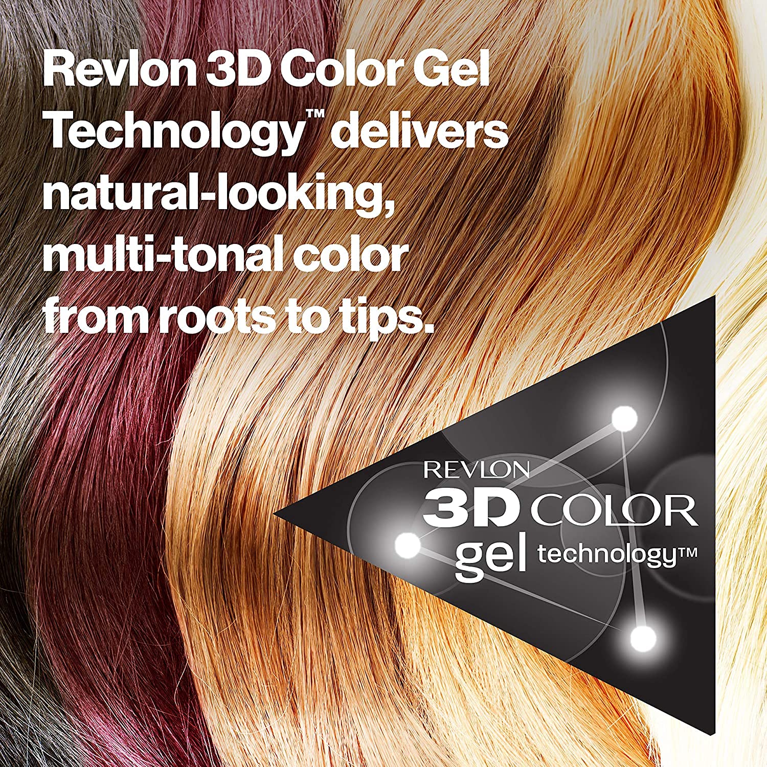 REVLON Colorsilk: nutrición prolongada que deja el cabello suave y manejable tras la coloración.