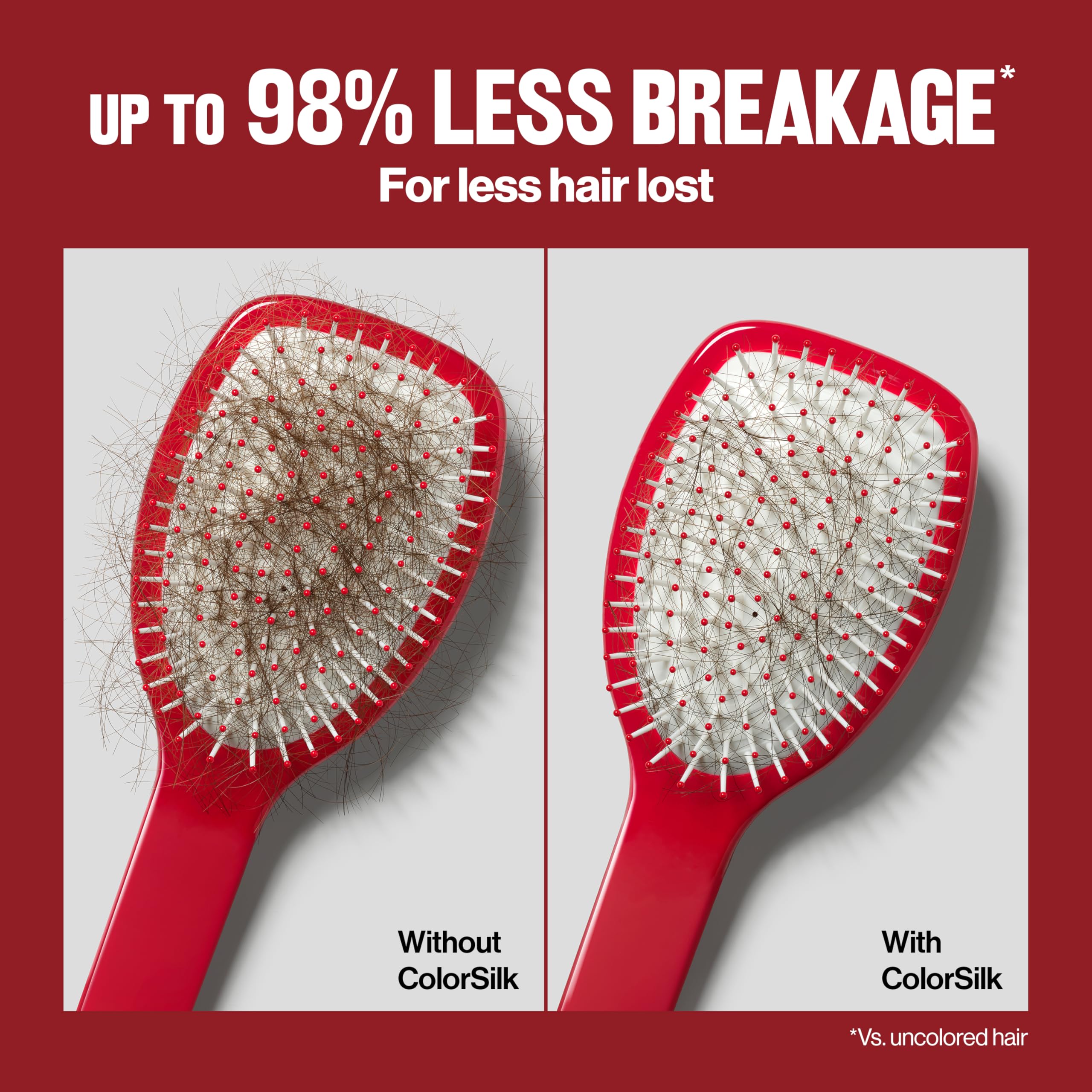 Complejo Bond Repair de ColorSilk ayuda a reparar desde dentro.