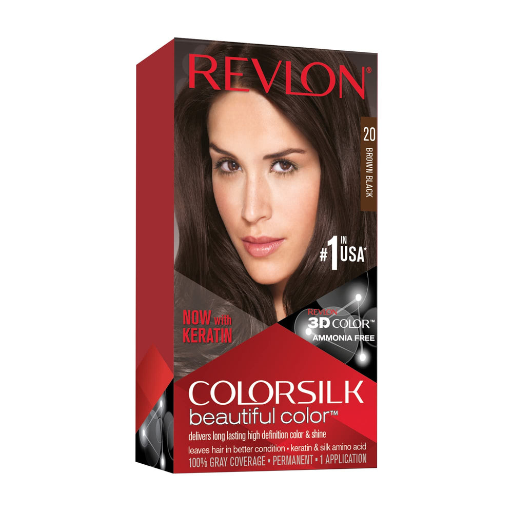 Vision finale de la couleur REVLON ColorSilk, rendu fidèle