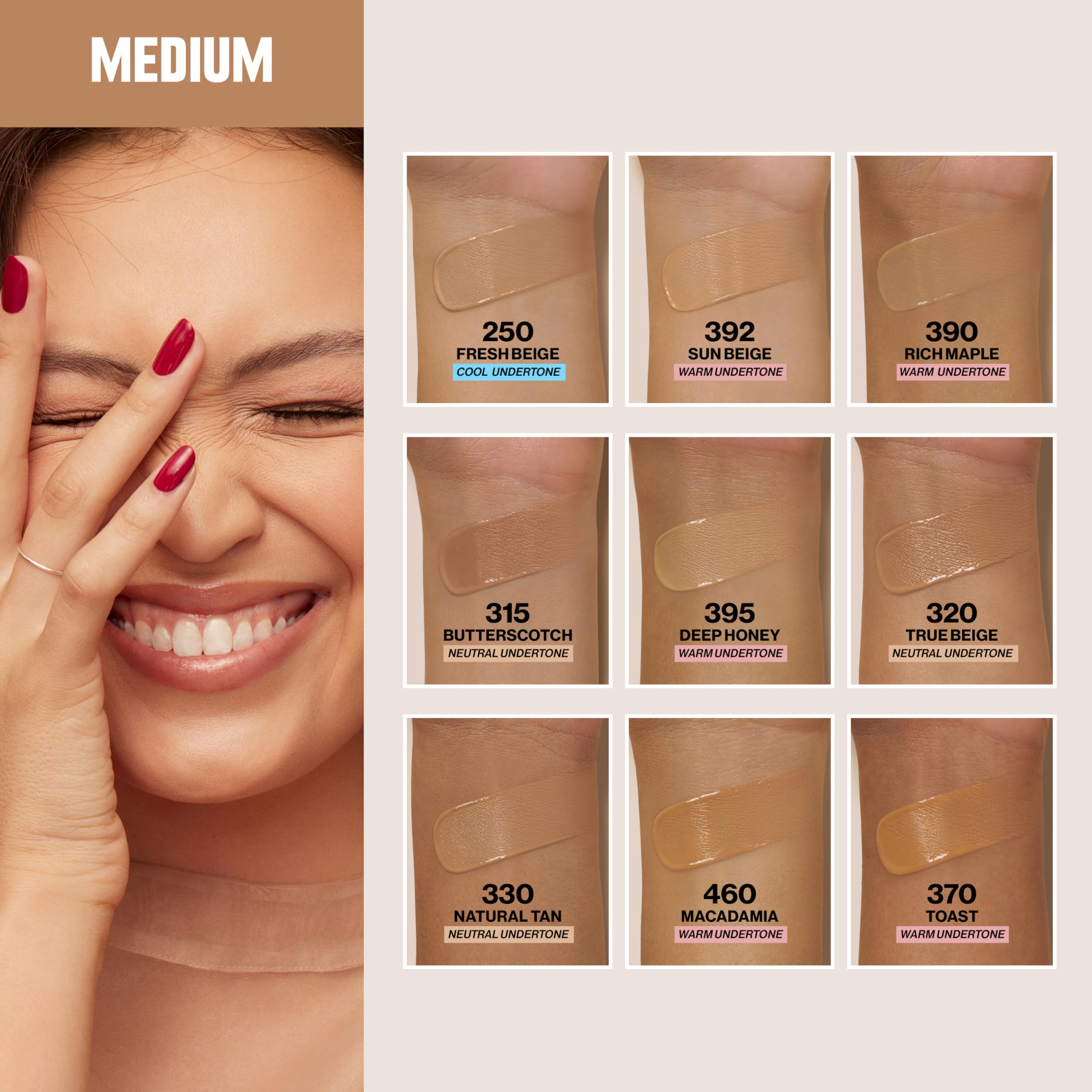 Revlon ColorStay, paleta de 24 tonos para pieles diversas