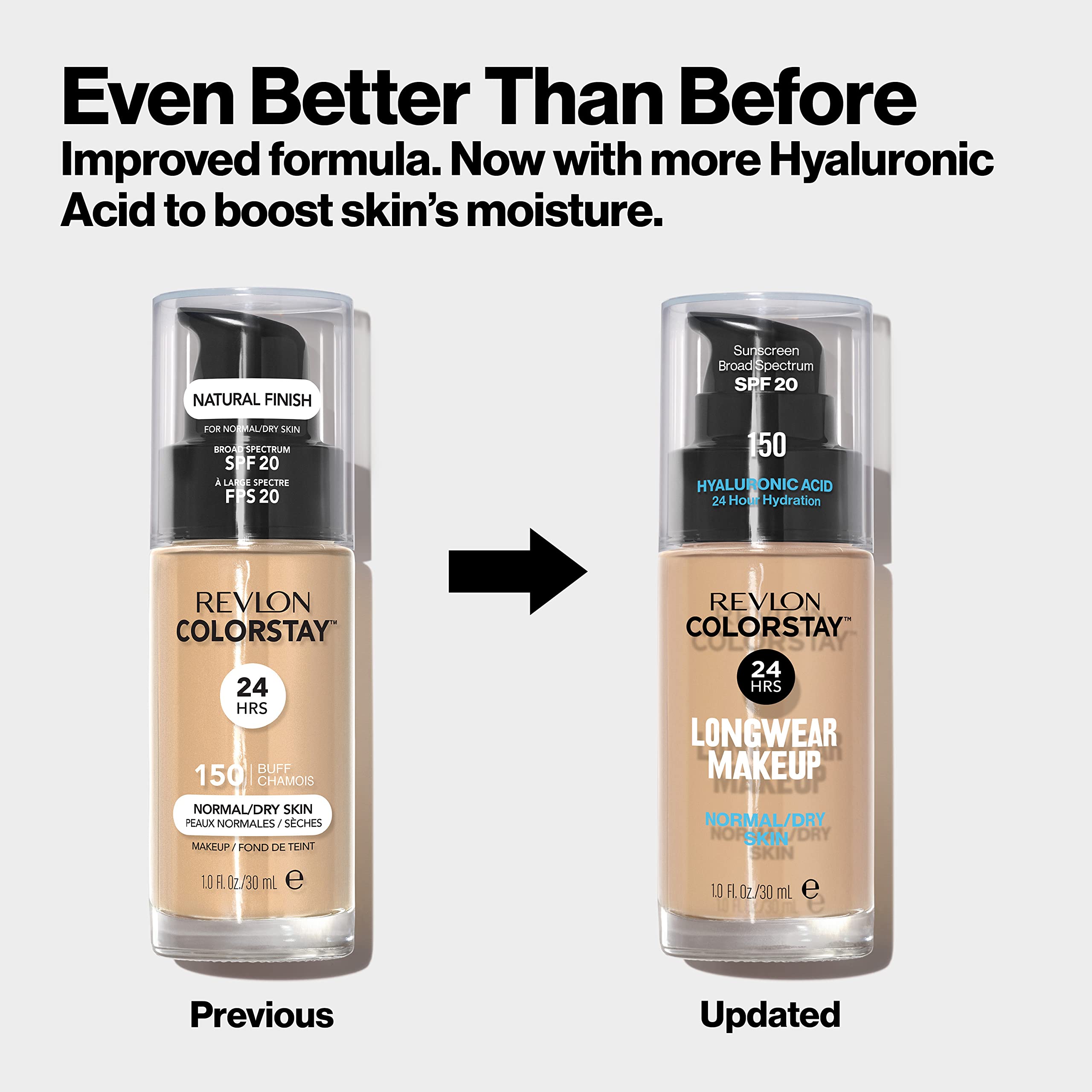 Amplia gama de 24 tonos de REVLON ColorStay