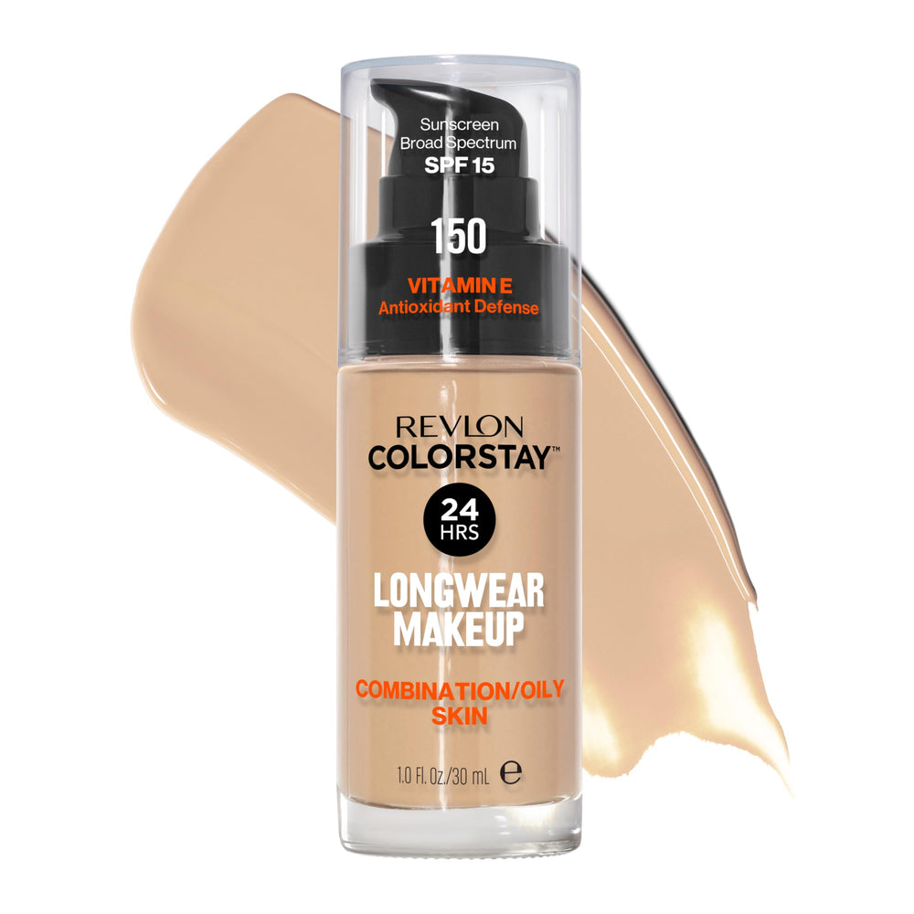 REVLON ColorStay base: bote líquido con acabado mate para piel grasa.