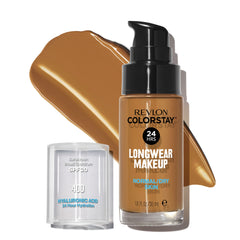 REVLON ColorStay base para piel normal/seca en botella de 30 ml con tono Caramel