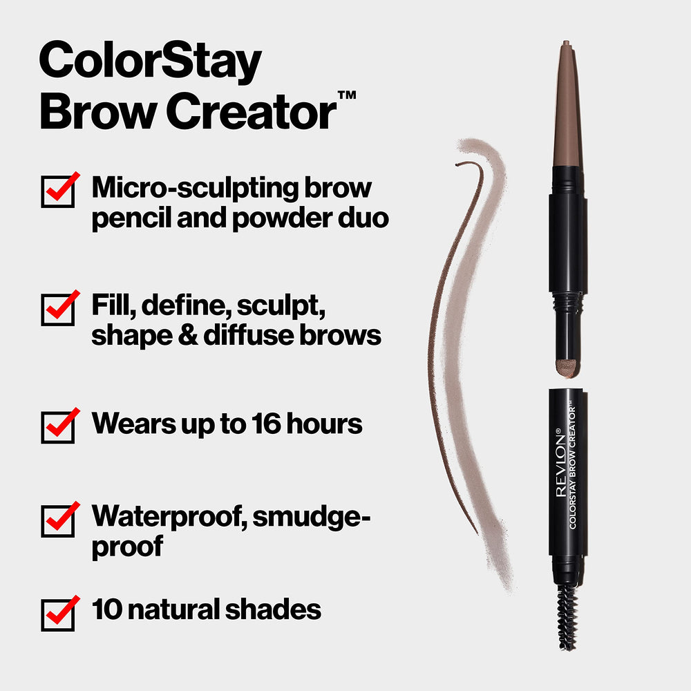 REVLON ColorStay Brow Creator cepillo difuminador que define cejas
