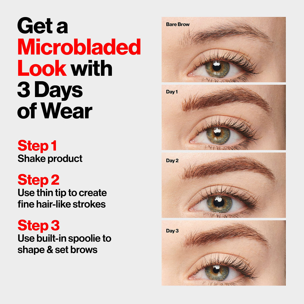 REVLON ColorStay Ceja tono marron calido para cejas naturales