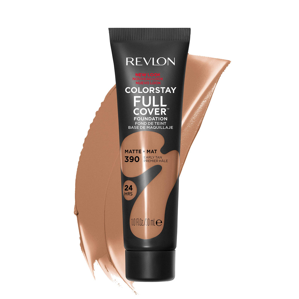 REVLON ColorStay Cobertura Plena, fondo mate tono 390, acabado duradero