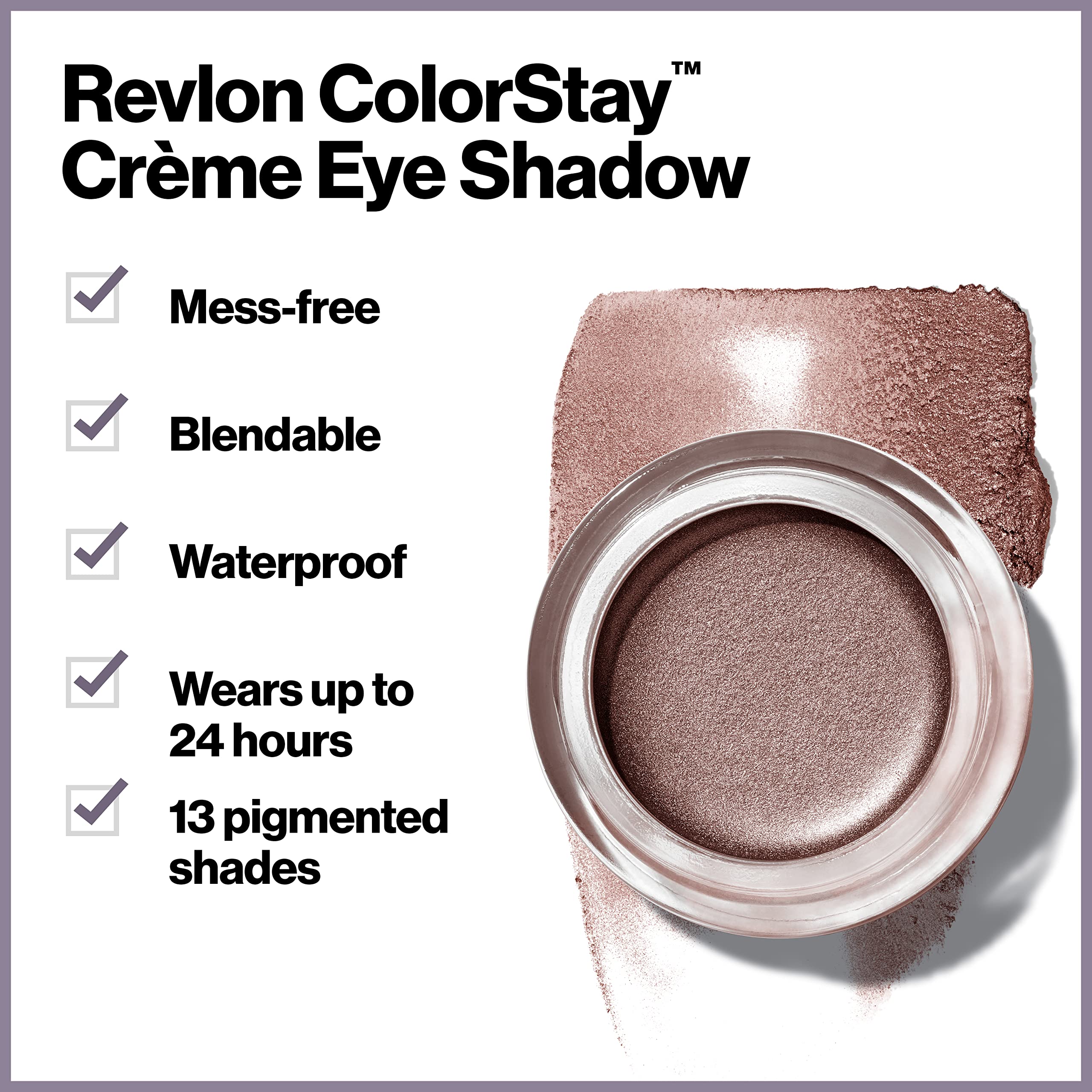 Envase compacto REVLON ColorStay 730 Praline facilita retoques en movilidad