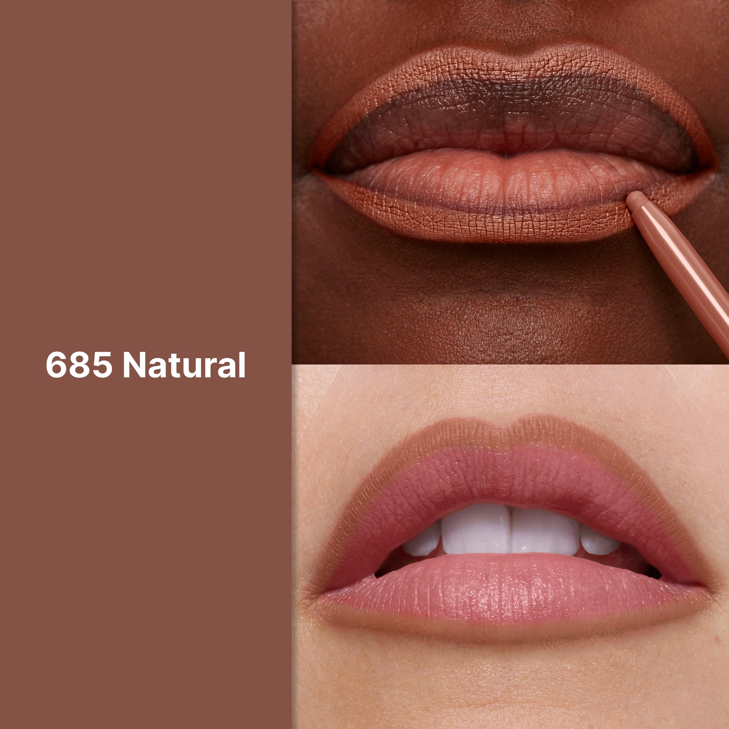 Delineador labial Revlon ColorStay con sacapuntas integrado para retoques rápidos