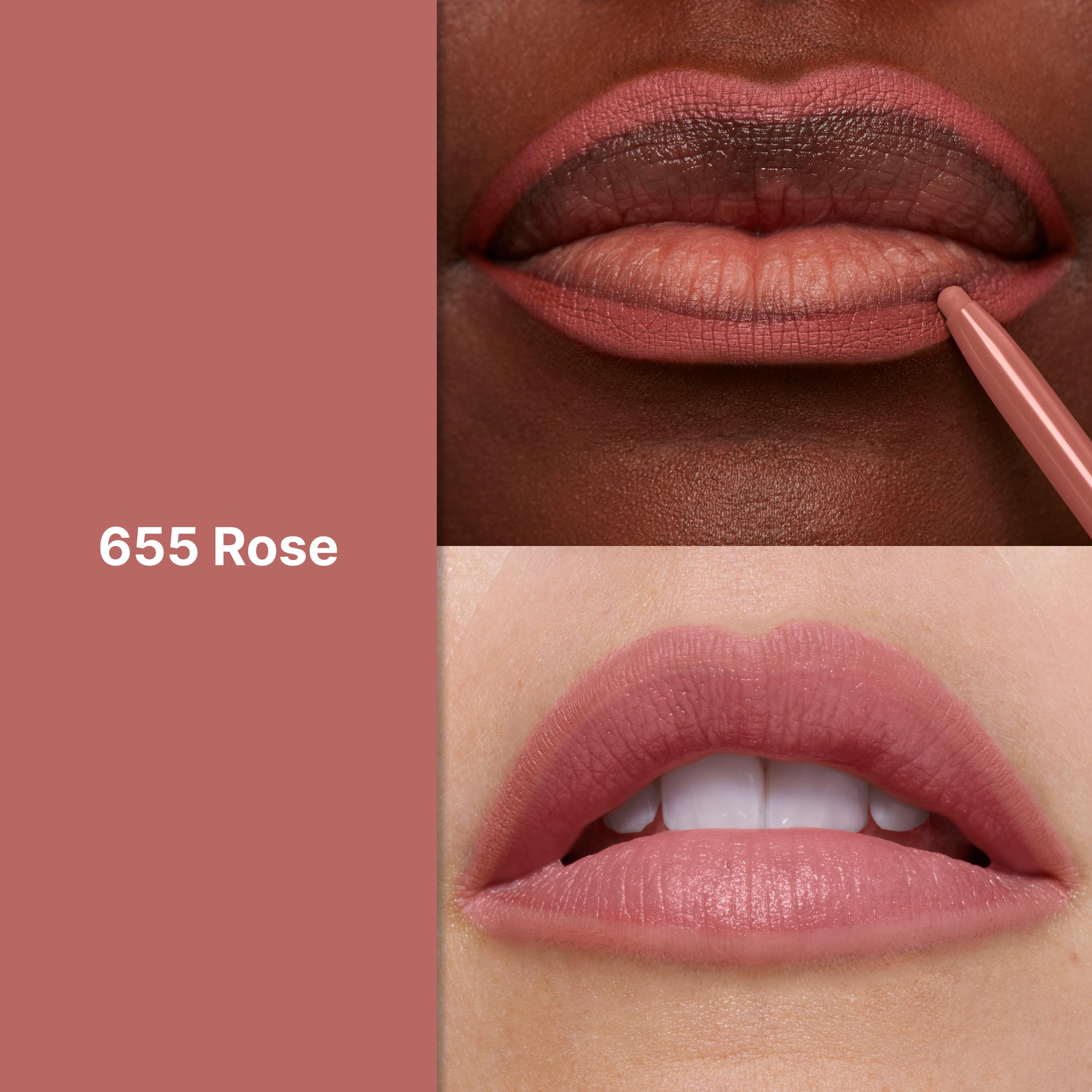 Aplicación suave y definida con delineador ColorStay de Revlon.