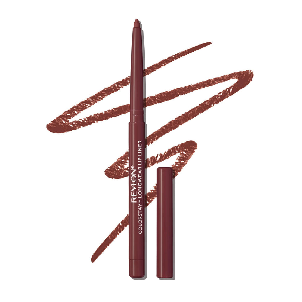 Delineador Revlon ColorStay Chocolate para definición duradera.