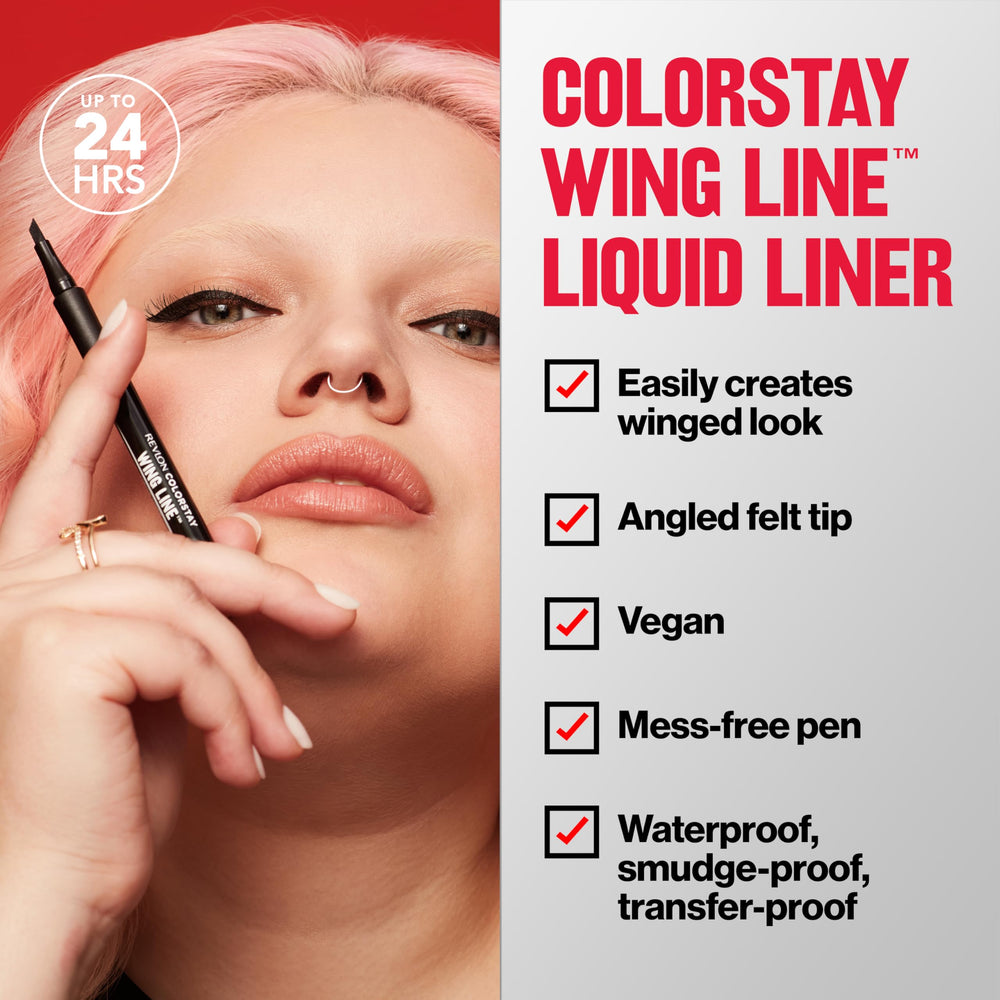 Delineador REVLON ColorStay con punta esférica para puntos y trazos
