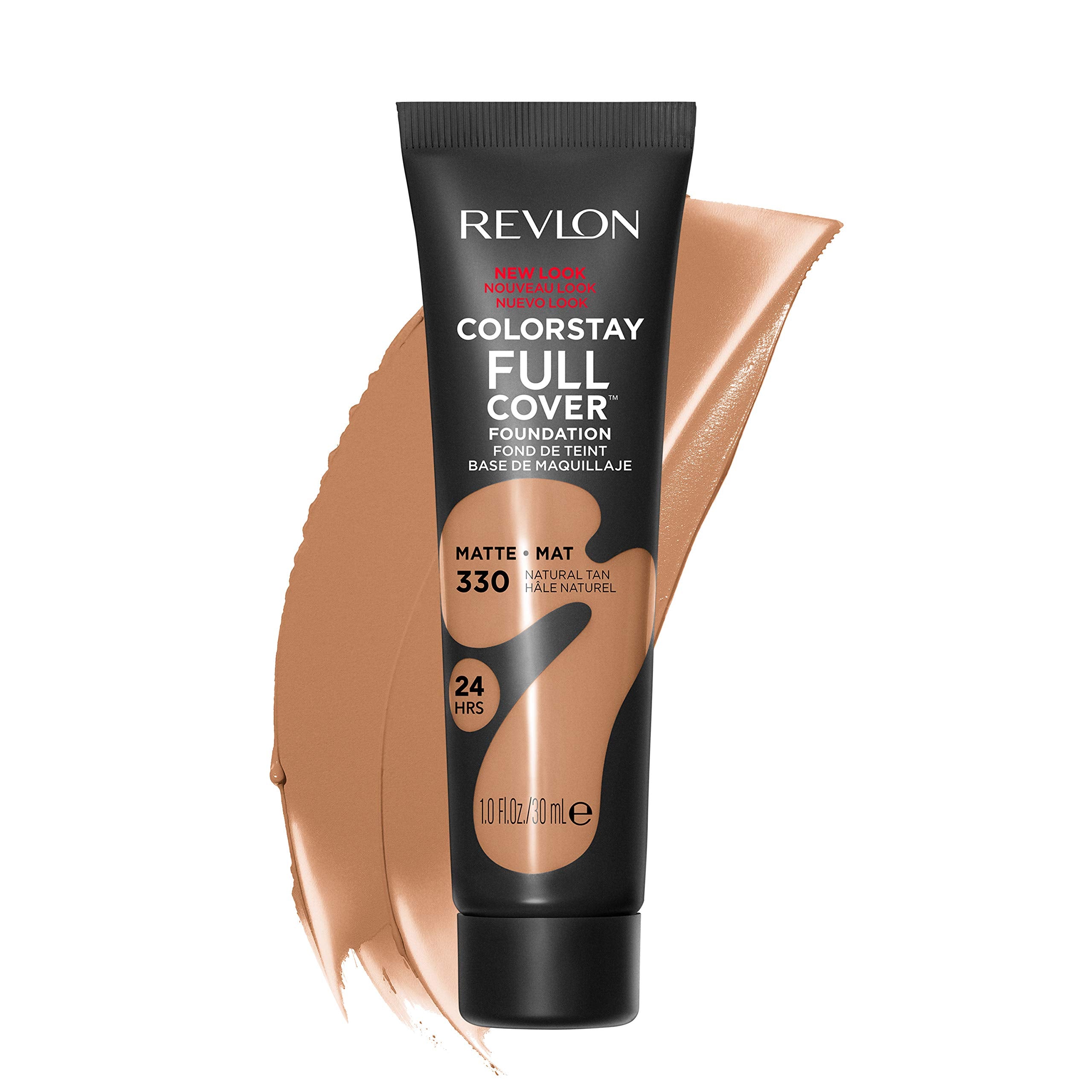 Revlon ColorStay Full Cover en tubo para aplicación rápida y precisa.