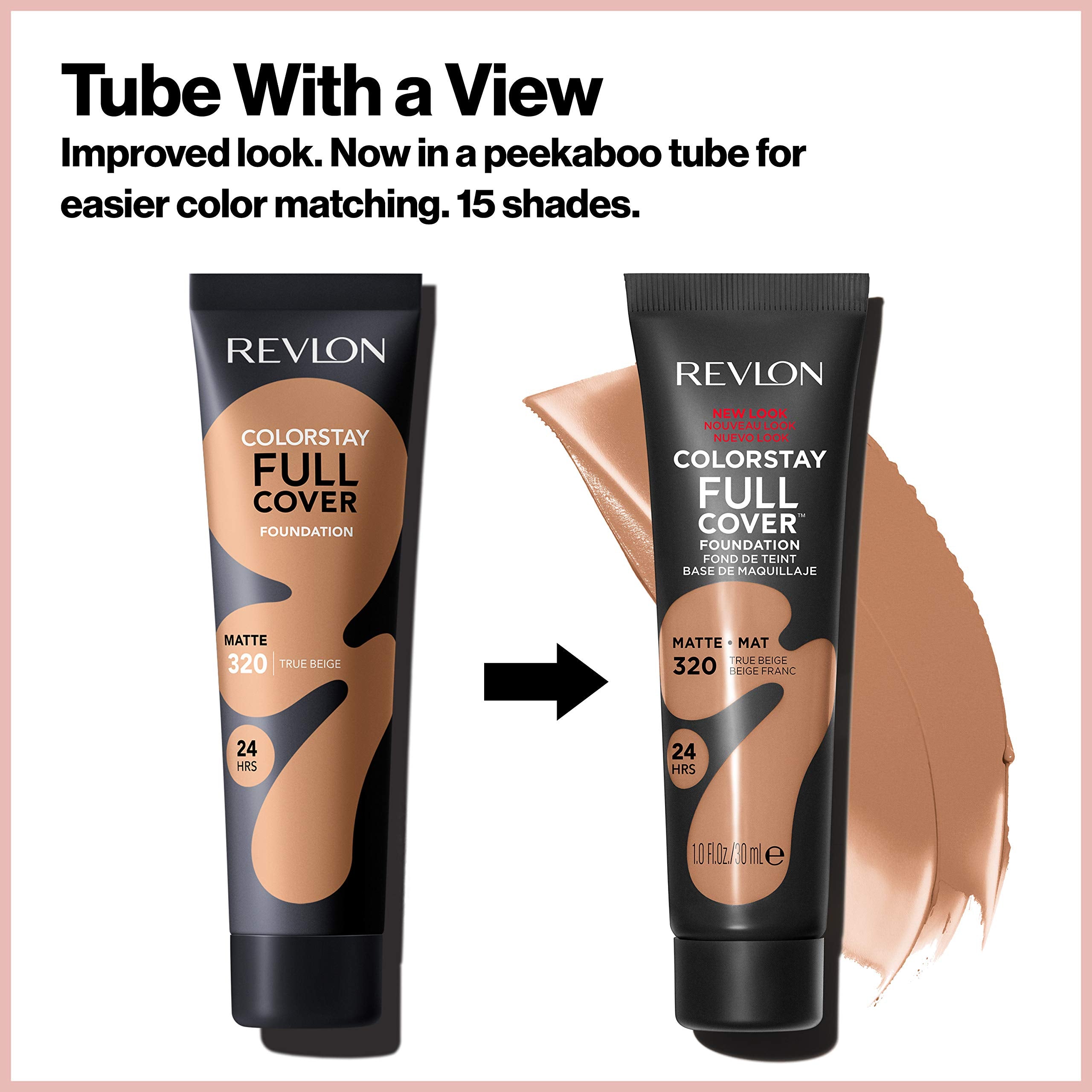 Alta durabilidad de Revlon ColorStay Full Cover a lo largo del día.