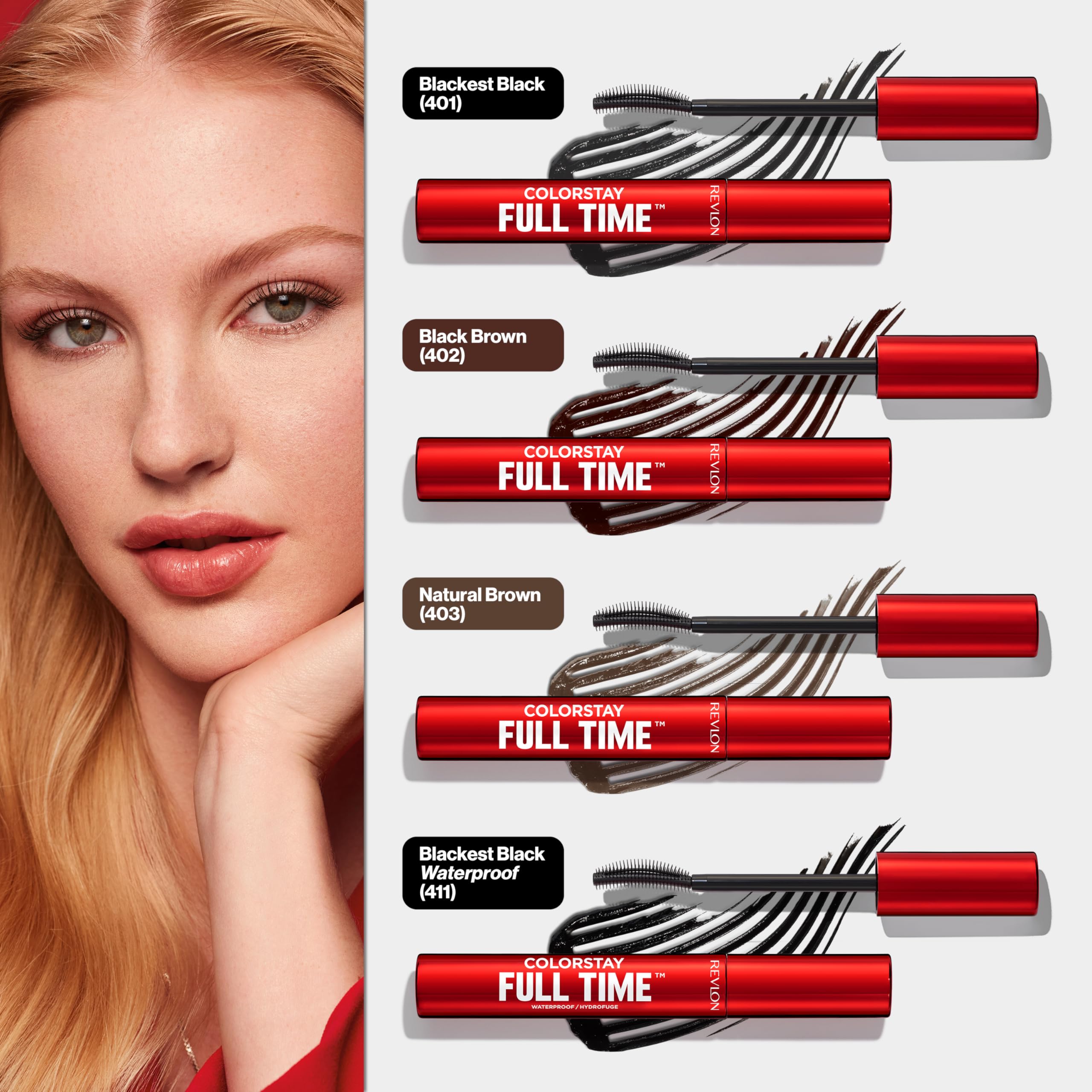 REVLON ColorStay Full Time Mascara impermeable para días húmedos