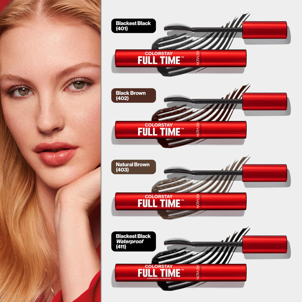 REVLON ColorStay Full Time Mascara impermeable para días húmedos
