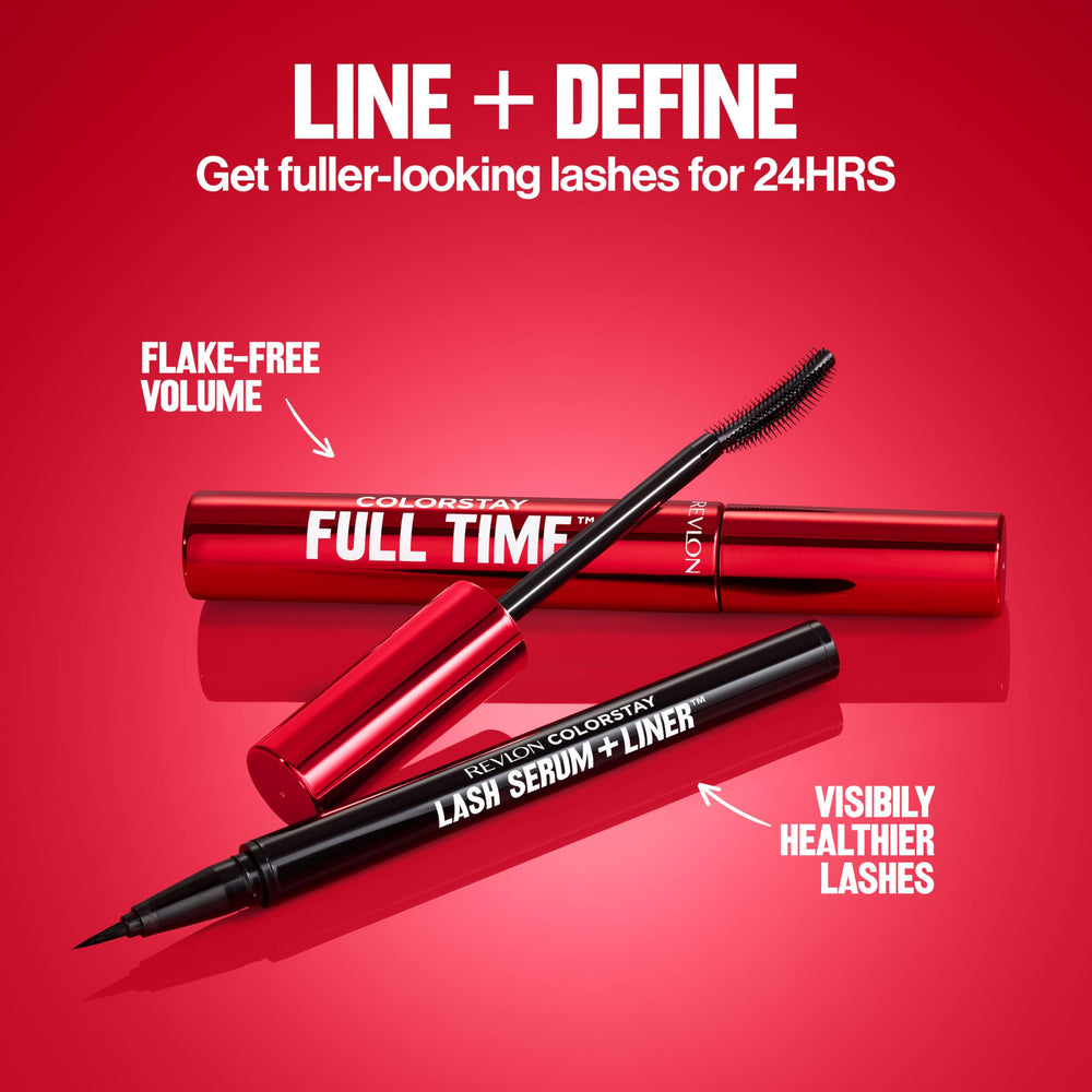 REVLON ColorStay Full Time Mascara tono marrón natural para un look suave