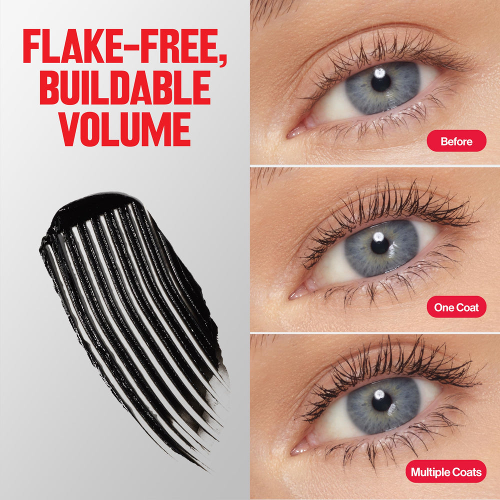 Volumen natural sin peso gracias a fibras de girasol de REVLON ColorStay Full Time Mascara