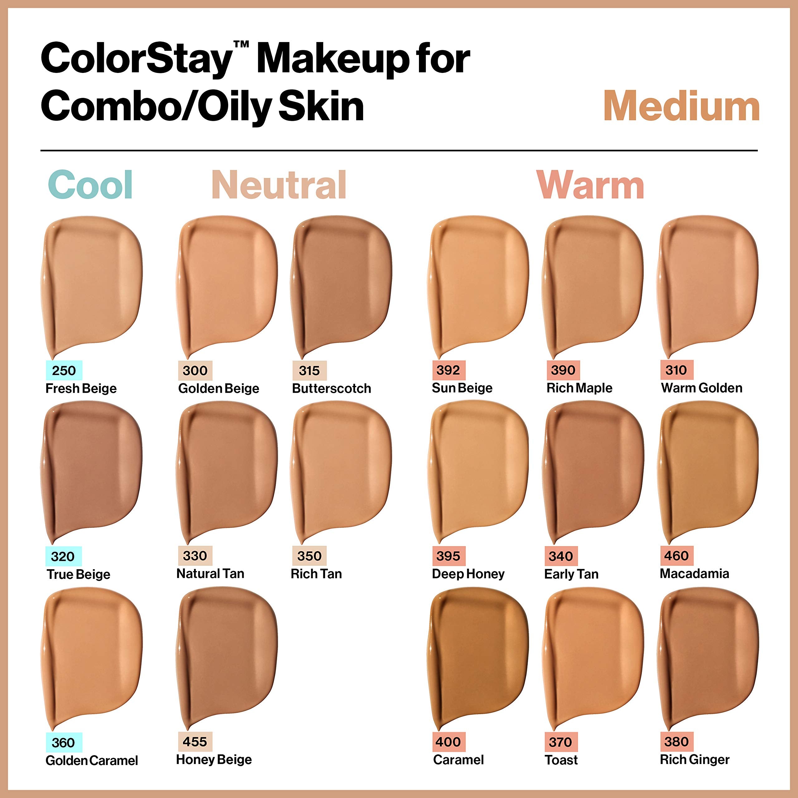 Fórmula resistente al agua de Revlon ColorStay para climas húmedos.