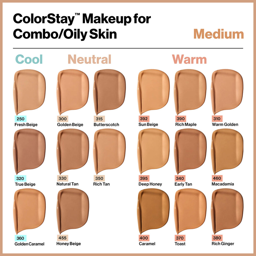 Fórmula resistente al agua de Revlon ColorStay para climas húmedos.